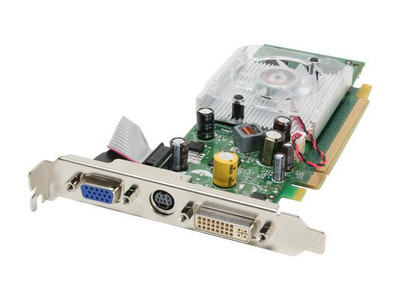 EVGA GeForce 8400 GS 128MB GDDR2 Graphics Card for PCI Express x16 - 128-P2-N731-TX - HDCP Ready - Video Graphics Card