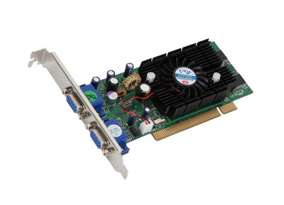 Nvidia GeForce FX 5200 128MB DDR Dual VGA PCI Video Graphics Card for ProLiant DL360p Gen8 servers