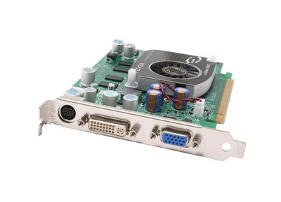256-P2-N445-TR - EVGA e-GeForce 7300 GT 256MB DDR2 PCI Express x16 DVI/ D-Sub/ HDTV/ S-Video Out/ SLI Support Video