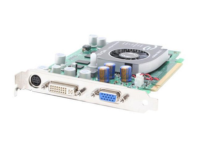 EVGA e-GeForce 7600GS 256MB DDR2 PCI-E Video Card w/ Fan - 256-P2-N547-KR - SLI Support - DVI/ D-Sub/ HDTV/ S-Video -