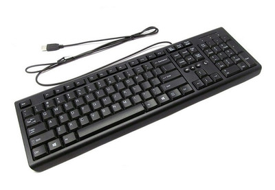 HP US Keyboard 269513-001 for ProLiant DL360p Gen8 Servers - Black keyboard with US layout, compatible with HP servers.