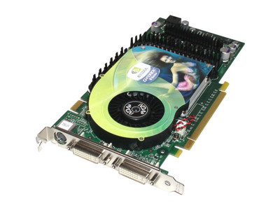 EVGA Geforce 6800 GT 512MB GDDR3 PCIe x16 Dual DVI/ S-Video Out/ SLI Support Graphics Card - Compatible with SLI setups