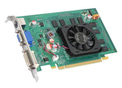 EVGA GeForce 8500 GT 512MB GDDR2 128-bit Video Card for SLI Support - 512-P2-N747-DX - PCI Express x16 - HDCP Ready EVGA GeForce 8500 GT 512MB GDDR2 128-bit Video Card for SLI Support - 512-P2-N747-DX - PCI Express x16 - HDCP Ready