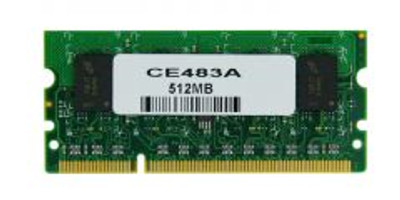 CE483-67901 - HP 512MB DDR2 non-ECC Unbuffered 144-Pin SoDimm Memory Module for LaserJet P4015 Printer