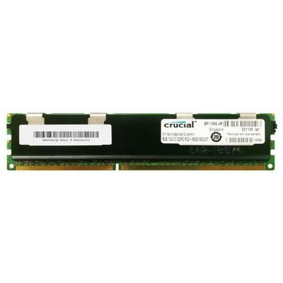 Crucial 8GB DDR3 Registered ECC PC3-8500 1066Mhz 4Rx8 Memory for ProLiant DL360p Gen8 Servers