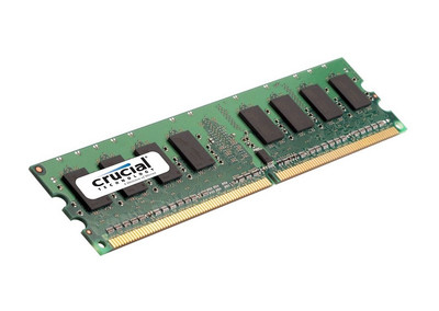 Crucial 4GB DDR2 Non-ECC PC2-5300 Memory Module 240-Pin DIMM 1.8V - CT51264AA667.16FC