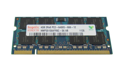 Hynix 4GB DDR2-800MHz PC2-6400 SoDimm Memory Module for laptops