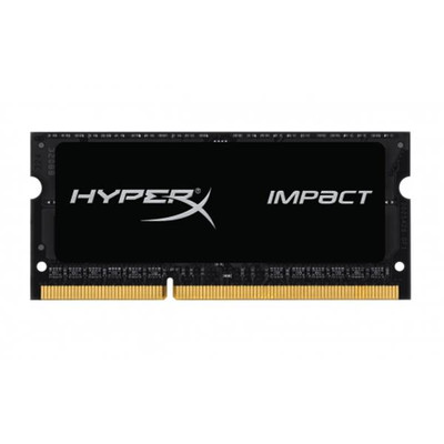 Kingston HyperX Impact Black 4GB DDR3-1866MHz SoDimm Memory Module for laptops
