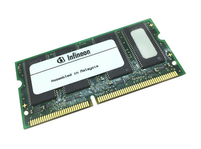 Infineon 1GB PC2700 DDR-333MHz SoDimm Memory Module for laptops