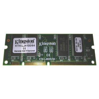 Kingston 64MB PC100 DIMM Memory for HP LaserJet 4100 - 100-Pin Unbuffered 100MHz CL2 3.3V