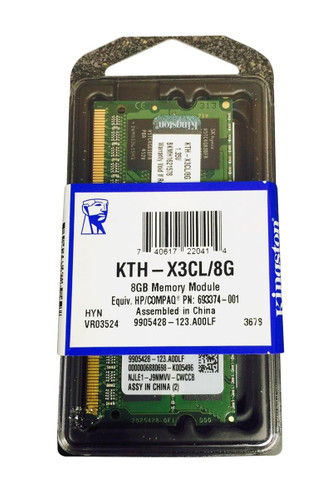 Kingston 8GB DDR3-1600MHz SoDimm Memory Module for Laptops Dual Rank CL11 204-Pin Low Voltage