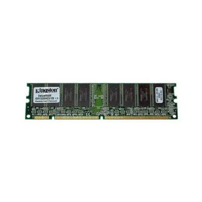 KVR133X64C3/128S - Kingston 128MB DDR133MHz PC133 non-ECC Unbuffered CL3 168-Pin DIMM Memory Module