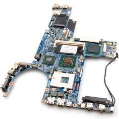 HP 446403-001 System Board with 128MB Video Memory for 6910p Laptop - Replacement motherboard for HP 6910p laptop.