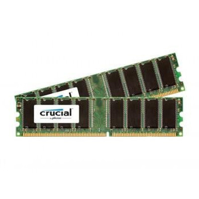 Crucial 2GB Kit PC3200 DDR-400MHz Memory Upgrade for Supermicro SuperServer 5013C-M