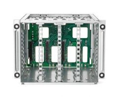 HP Backplane Board with Cage 306572-001 for ProLiant 3000 servers, mounted in server rack HP Backplane Board with Cage 306572-001 for ProLiant 3000 servers, mounted in server rack