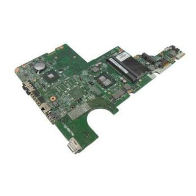 HP Pavilion G62 Intel Laptop System Board with I3-350m CPU, Part #634648-001, compatible with laptops.