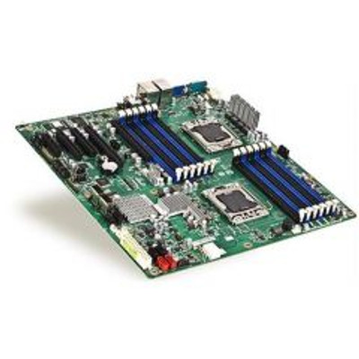 Intel BB5000XVNSATAR Dual Xeon Motherboard for Servers - Supports 32GB RAM, PCIEX, 2PCIX, SATA - Ideal for Server Builds