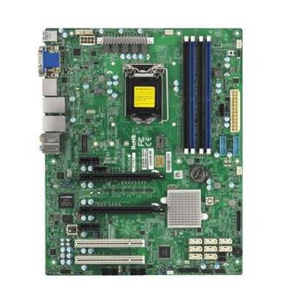 SuperMicro X11SAE ATX Server Motherboard for Xeon E3-1200 v5/v6, Intel C236 Chipset, DDR4, 8 x SATA 6Gbps - MBDX11SAEO
