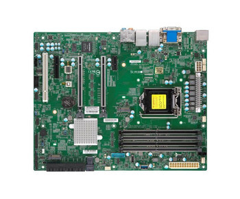 Supermicro X11SCA-F ATX Motherboard Intel C246 Chipset LGA1151 DDR4 Compatible with Xeon E-2100/E-2200 Servers