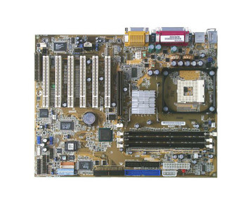 ASUS P4B266 Intel 845 DDR Chipset Motherboard for Socket 478 - 3-Slot ATA-100 ATX - Compatible with DDR RAM