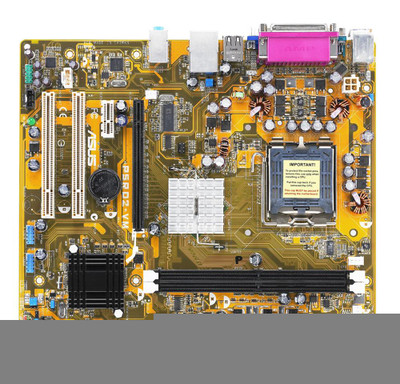 ASUS P5RD2-VM LGA 775 Motherboard Intel ATI Radeon Xpress 200 Chipset DDR2 uATX