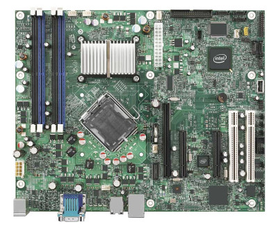 Intel Entry Server Motherboard S3210SHLX i3210 Chipset LGA775 DDR2 ATX - Compatible with Intel servers
