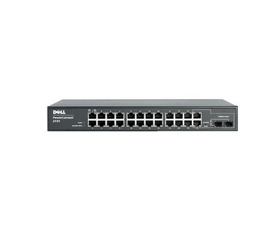 0R0876 - Dell PowerConnect 2724 24 x Ports 10/100/1000Base-T Gigabit Ethernet Managed Network Switch