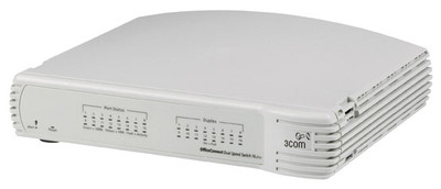 3Com OfficeConnect 16-Port Network Switch 10/100Mbps 3C16792B for Small Office Networking