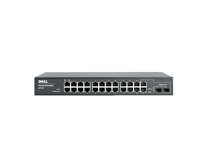 Dell PowerConnect 2724 Gigabit Ethernet Switch, 24-Ports, 10/100/1000Base-T, for high-speed networking applications