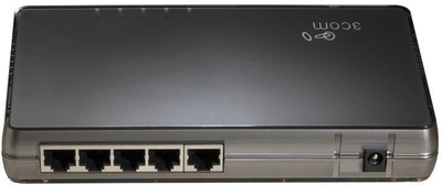 3Com 5-Port Ethernet Switch Unmanaged 3CGSU05 for Fast Network Connectivity