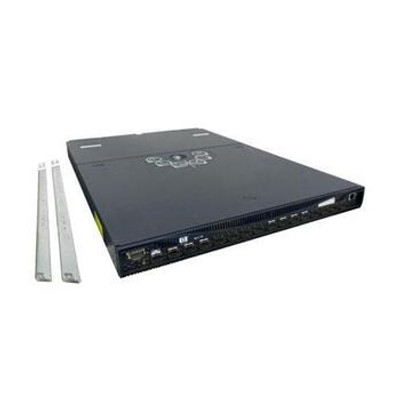 HP SureStore Brocade Silkworm 3800 16-Ports Enterprise Fabric Switch with Rails, 1/2GB-GBIC, compatible with servers.