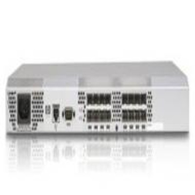 HP StorageWorks SAN Switch 2/16V Fibre Channel Switch with 16 x SFP, 1U rack-mountable - compatible with server racks