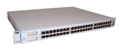 Nortel Ethernet Switch 470-48T-PWR 48-Port Fast EN 10Base-T 100Base-TX + 2 x Shared GBIC 1U Stackable - AL2012A52-E5