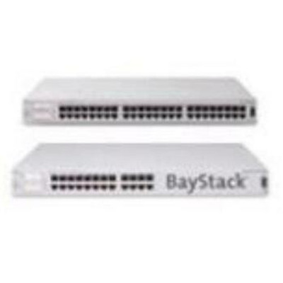 Nortel Ethernet Switch 470-24T 24 Ports Fast 10Base-T 100Base-TX + 2 x GBIC in 1U Stackable Design