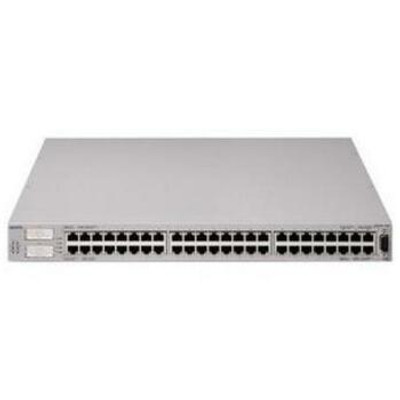 Nortel Ethernet Switch 470-48T-PWR 48-Ports Fast EN 10Base-T/100Base-TX + 2 x Shared GBIC 1U Stackable - AL2012B52-E5