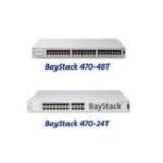 Nortel Baystack 470-48T 48-Ports Switch 1U Stackable for 10/100Base-TX Plus 2 GBIC, AL2012E34