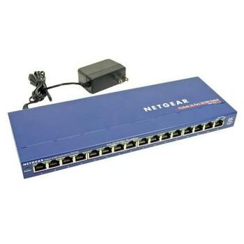 NetGear ProSafe FS116GE 16-Port Fast Ethernet Switch - Auto Uplink - For Small Business Networking