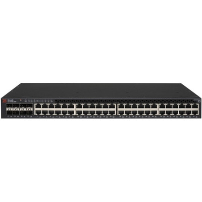 Brocade ICX6610-48P-PE 48-Port 1G RJ45 PoE+ Switch with 8 x 1G SFPP Uplink Ports