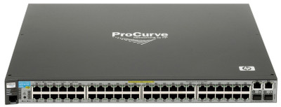 HP ProCurve E2610-48 48-Port Fast Ethernet Managed Switch with SFP and Gigabit Ethernet Ports - Ideal for network setups HP ProCurve E2610-48 48-Port Fast Ethernet Managed Switch with SFP and Gigabit Ethernet Ports - Ideal for network setups