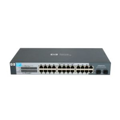 HP ProCurve 1410-24G Gigabit Ethernet Switch 24-Port 10/100/1000Base-T + 2 x SFP, ideal for network setups