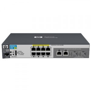 HP ProCurve 2915-8G-PoE Ethernet Switch, 10-Ports, 8 10/100/1000Base-T, 2 10/100/1000Base-T, 2 x SFP,