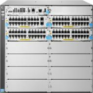 HP 5412R 92G PoE+ 2SFP+ v2 ZL2 Switch with 92 RJ-45 Ports for Gigabit Ethernet Networking