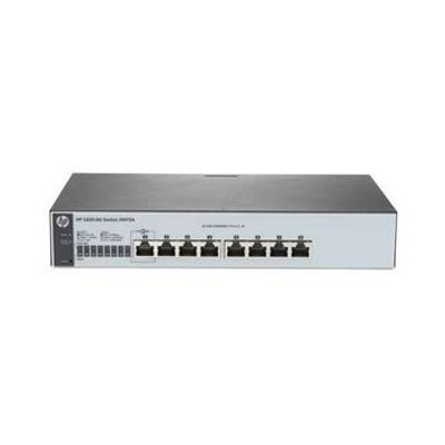 HP 1820-8G 8 Port Gigabit Ethernet Switch for Rack-mountable and Wall Mountable Installation