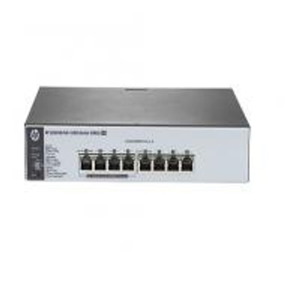HP 1820-8G-PoE+ (65W) Switch, 8 Network Manageable, 2 Layer Supported, 1U Rack-mountable, Desktop/Wall Mountable