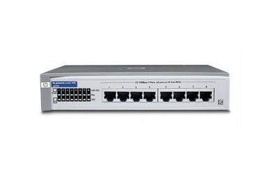 JG912-61101 - HP 1620-8G 8-Ports 1000BASE-T RJ-45 manageable Rack-mountable Wall-mountable Ethernet Network