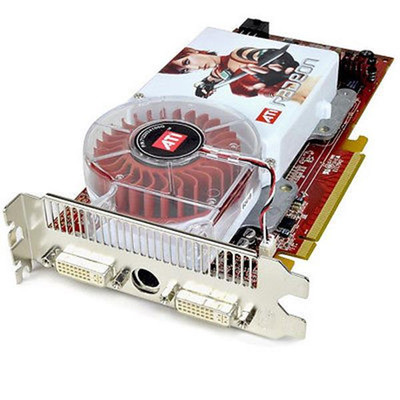 ATI Radeon X1950 XT 256MB DDR3 PCI-E x16 Graphics Card Dual DVI/TV-Out - Compatible with ProLiant DL360p Gen8 Servers