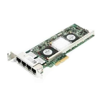 Dell BCM5709 Quad-Ports RJ-45 1Gbps Network Adapter for PCI Express x4 - Compatible with Dell Servers