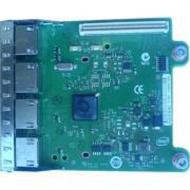 Dell Quad Port 1GB Ethernet PCI Express NIC for PowerEdge R620 R720 R820 - Network Interface Card mounted in server rack