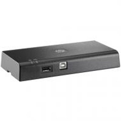 HP USB 2.0 Docking Station with Audio, VGA, DVI, Network, and USB Ports - Compatible with ProLiant DL360p Gen8 Servers