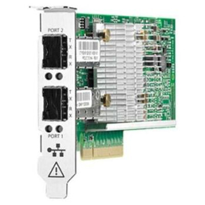 656244-001 - HP Dual-Ports SFP+ 10Gbps Gigabit Ethernet PCI Express 3.0 x8 Network Adapter for ProLiant